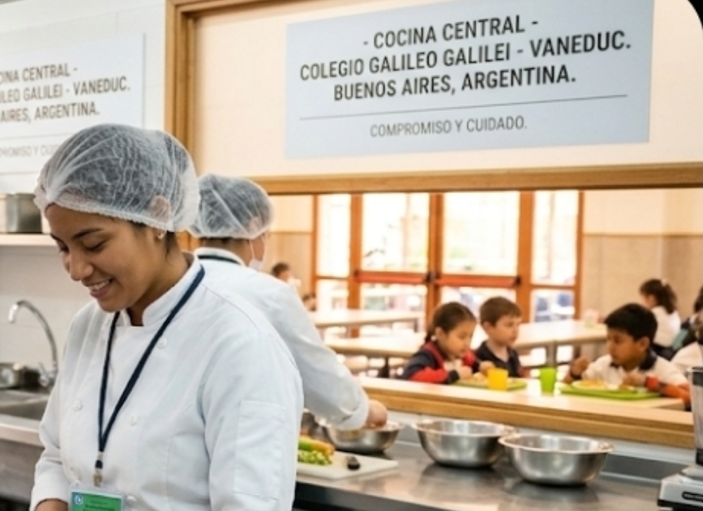 Ayudante de Cocina para Comedor Institucional - Colegio Galileo Galilei