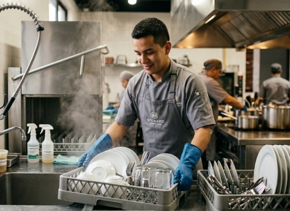 Steward de Operaciones Gastronómicas y Limpieza