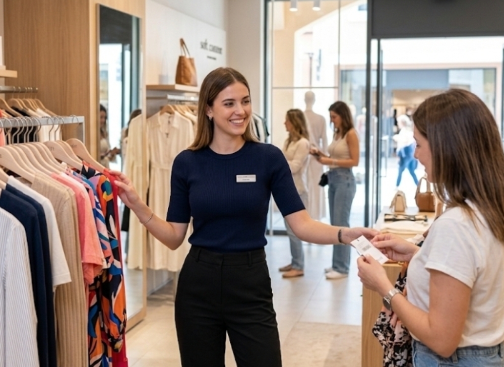 Vendedora para Importante Retail de Indumentaria Femenina