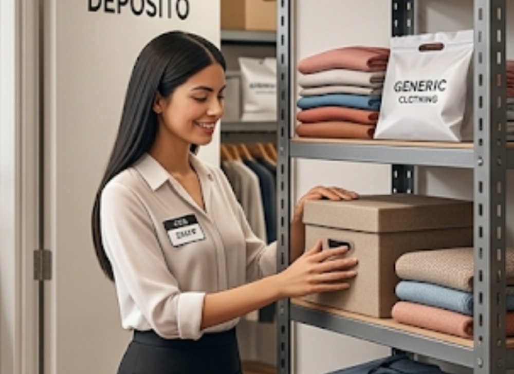 Vendedora y Empleada de Depósito para Importante Retail de Indumentaria Femenina